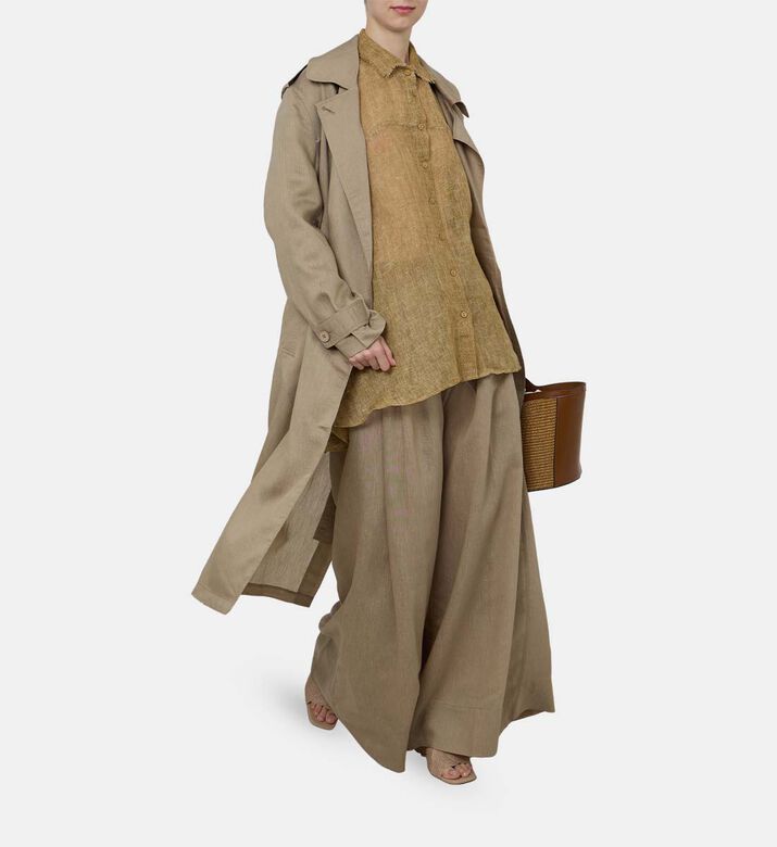 Sissy Pleated Palazzo Pants