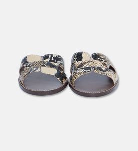 Arezzo Shoes Sabot Snake Bre, Packshot View