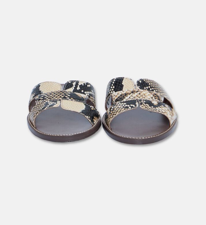 Arezzo Shoes Sabot Snake Bre, Packshot View