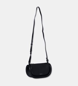JW Anderson The Bumper-12 Leather Shoulder Bag, Black, Packshot View