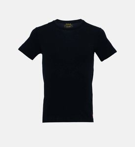 قميص داخلي كلاسيكي للطاقم مكون من قطعتين