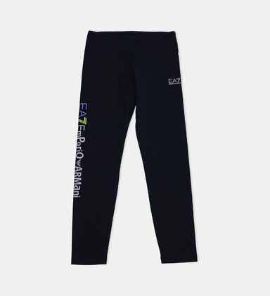 Cotton Jersey Elastic Waistband Leggings