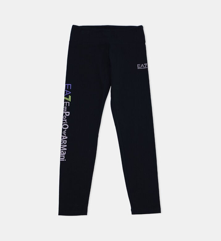 Cotton Jersey Elastic Waistband Leggings