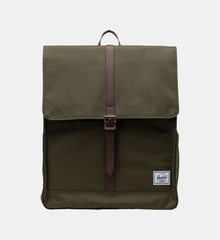Diamond-detail Organized Backpack