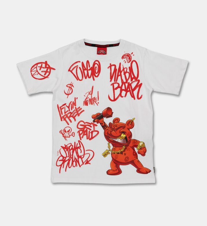 Sprayground Diablo Bear Regular T-shirt, Packshot View