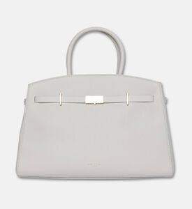 Demellier The Midi Hudson Crossbody Bag, Beige, Packshot View