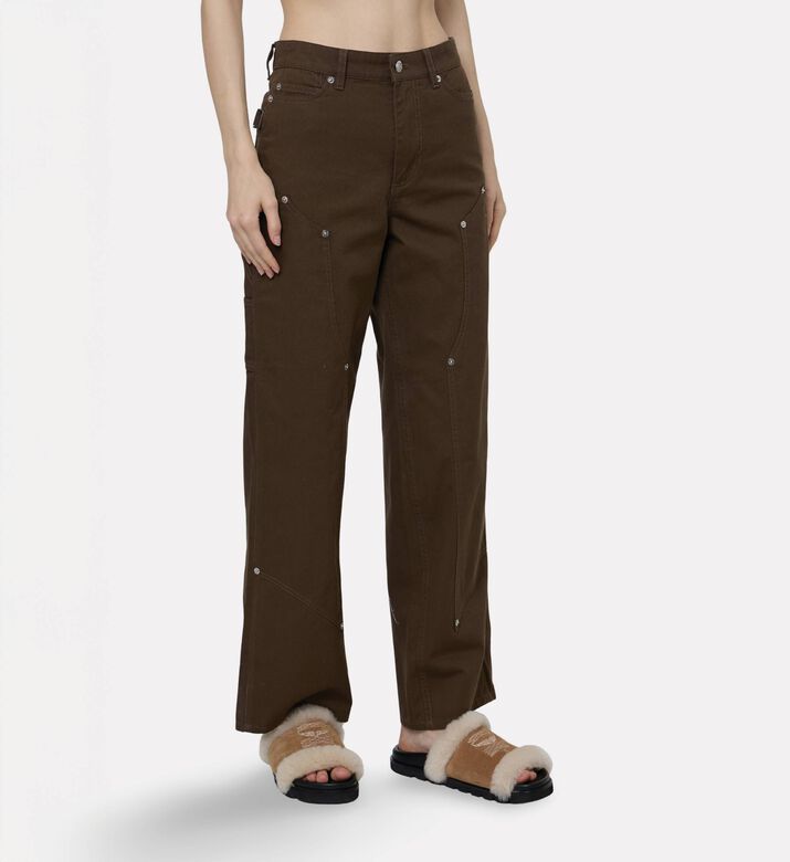 Zadig et Voltaire Perya Geometric Paneling Pants, Model View