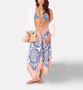 Blueman Nautilus Sarong Skirt, Model View