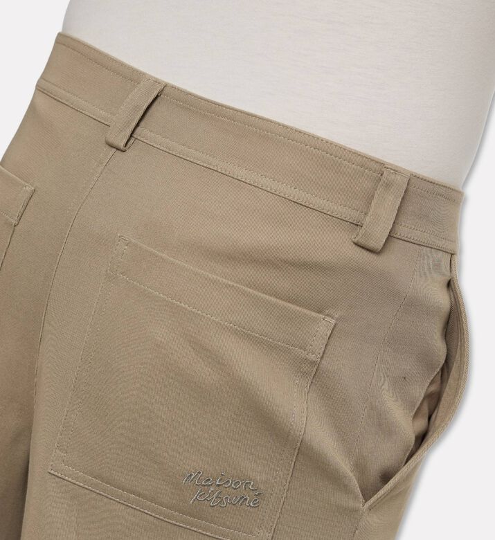 Maison Kitsune Classic Button Closure Regular-fit Pants, Model View