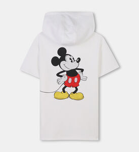 Cotton Short-sleeve Hooded Dress Cotton Short-sleeve Hooded Dress