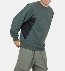 Stretch Terry Crew Sweatshirt