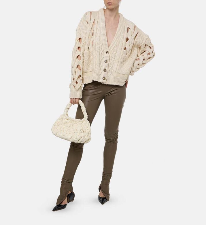 Mes Demoiselles Card, Ivory, S, Model View