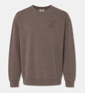 Maison Labiche Embroidered Regular-fit Sweatshirt, Packshot View