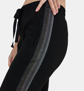 Pomy Glitter Crepe Trousers