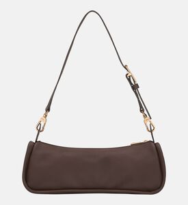 Longchamp Long Leather Baguette Bag, Caramel, Packshot View