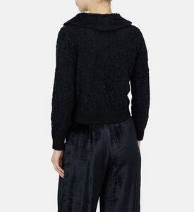 Knitted Cardigan Maille Dentelle