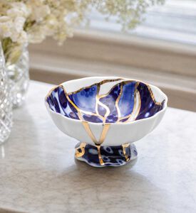 Imperial Baikal Gold Ice Cream Bowl, Model View