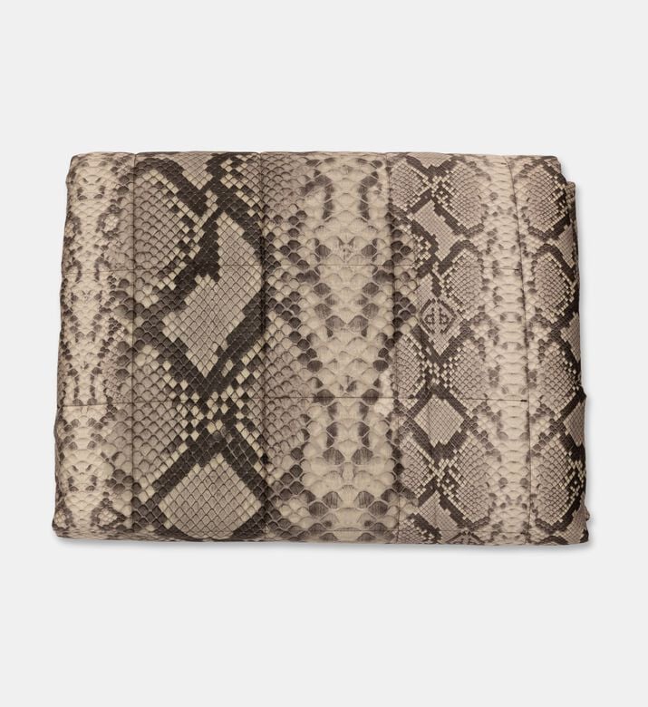 Philipp Plein Python Skin Pattern Bed Cover, Packshot View