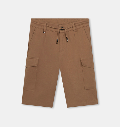 Boy 6-pocket Pique Bermuda Shorts