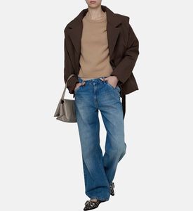 Cashmere Short-sleeve Sweater