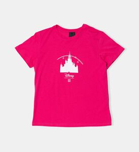Disney Castle 4g-embroidery T-shirt Disney Castle 4g-embroidery T-shirt