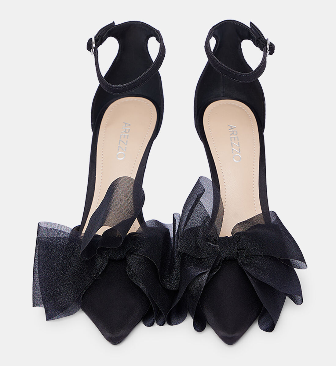 Big bow heels hot sale