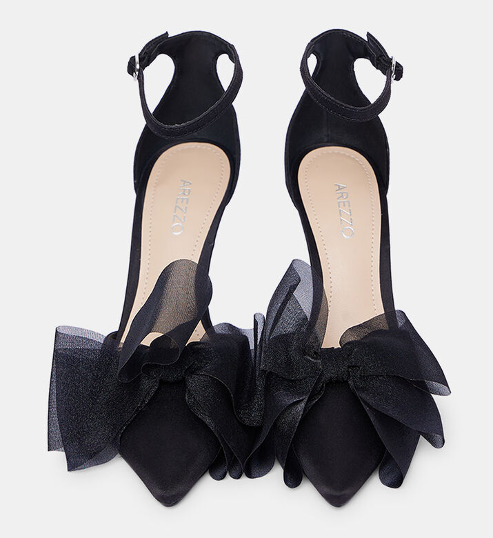 Bow-detail High Heel Pumps