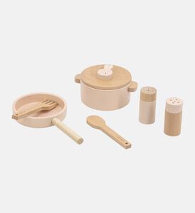 Mrs. Rabbit Wooden Cooking Set