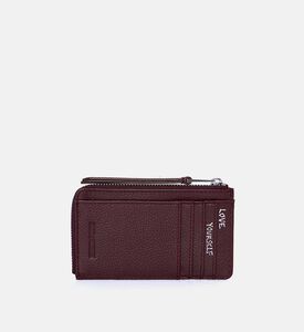 Grained Leather Card Holder