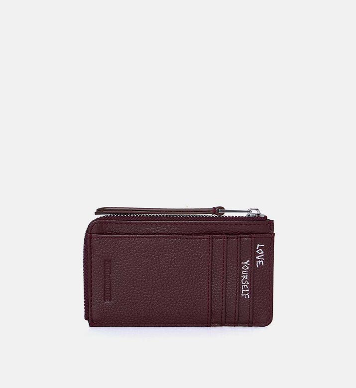 حامل بطاقات جلد محبب حامل بطاقات جلد محبب