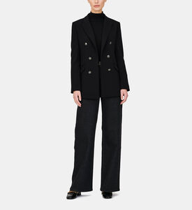 Double-breasted Fitted Jacket Double-breasted Fitted Jacket