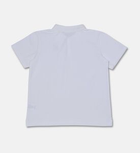 Maison Kitsune Polo Head, White, 8y, Packshot View