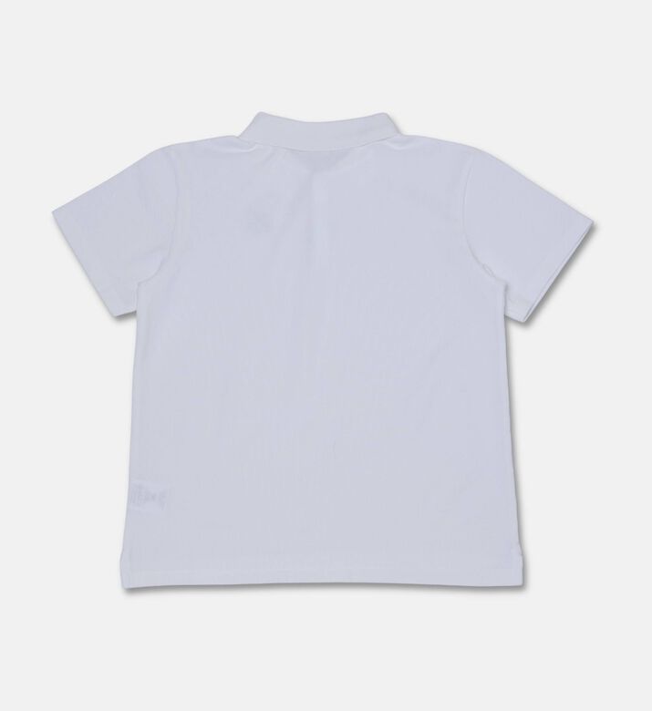 Maison Kitsune Polo Head, White, 8y, Packshot View