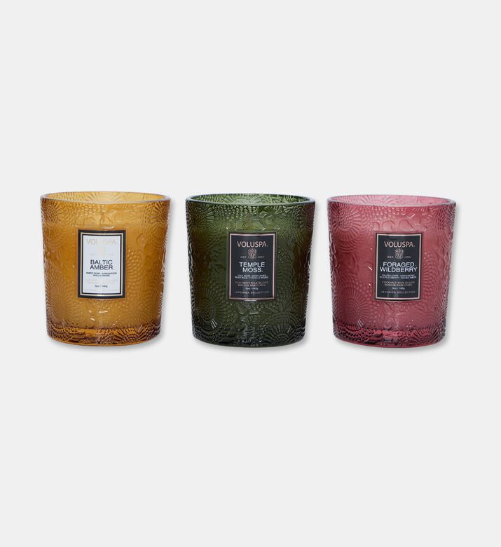 Voluspa Restoration Demi Trio X, Packshot View