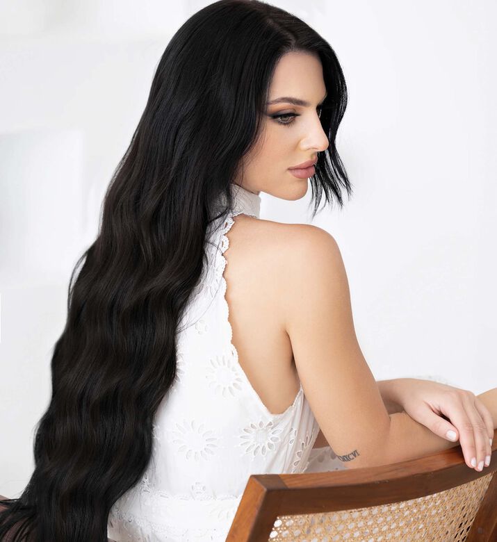 Youmi Beauty Latte Latte Clip-in Hair Extension, Packshot View