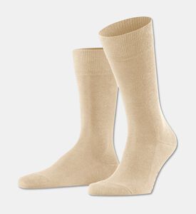 Falke Tiago Ribbed-knit Socks, Sand, 47-50, Packshot View