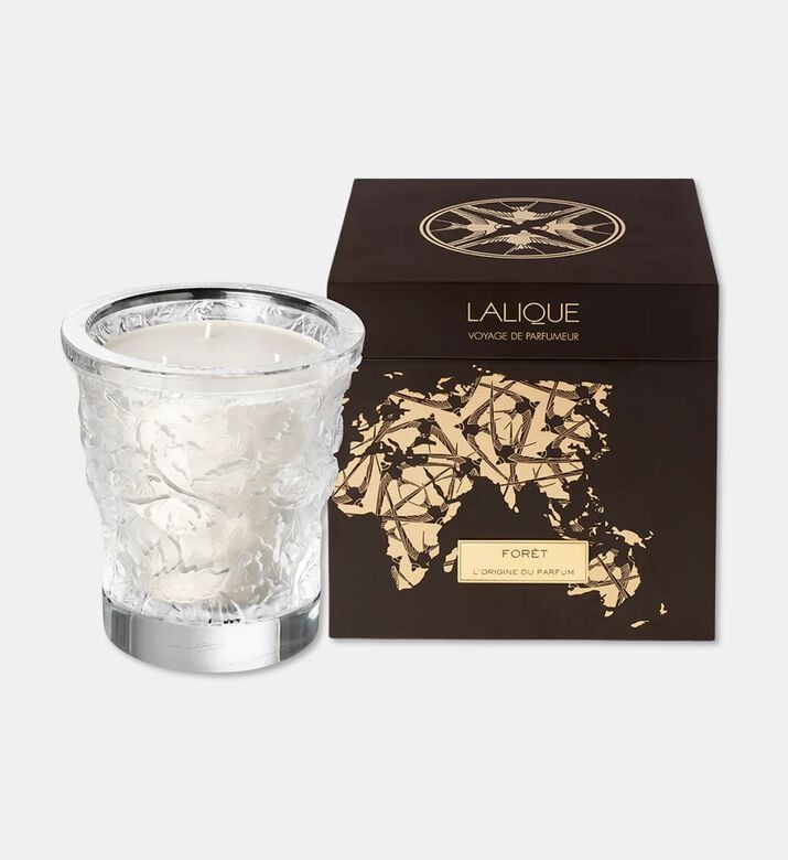 Lalique Cndle Vase 750g Foret, Packshot View