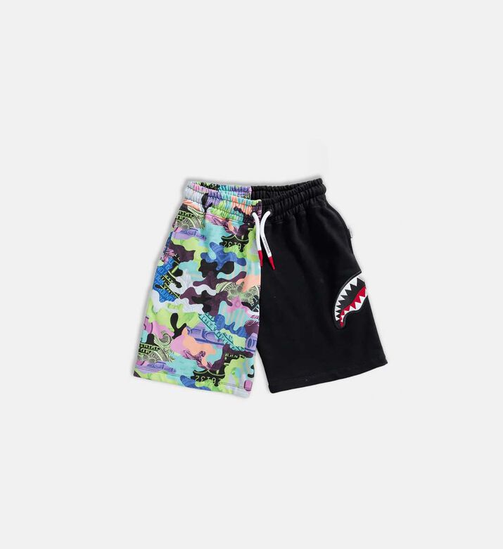 Camo 100 Split Shorts