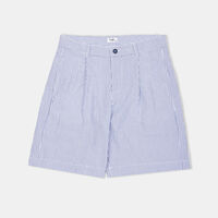 Cotton Stripped Bermuda Shorts