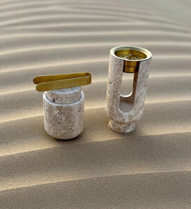 Tohfa Luxe Bukhoor Set With Brass Acc, Packshot View