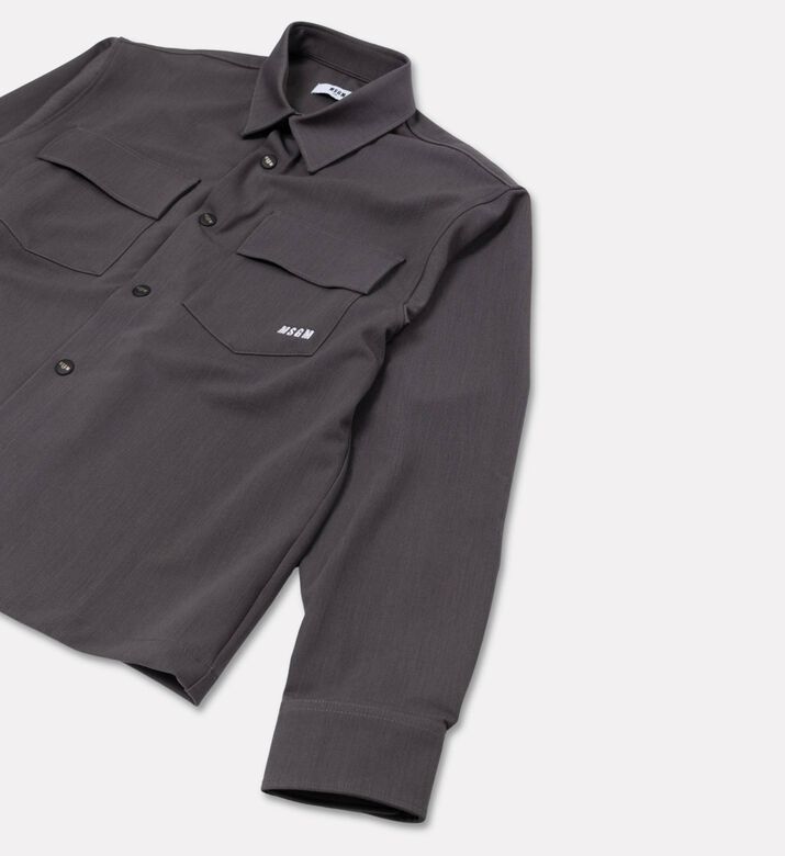 MSGM Utility Pocket Overshirt, Packshot View