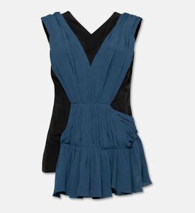 Marni Draped Sleeveless Peplum Top, Packshot View