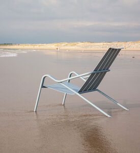 كرسي منخفض من الألومنيوم من فليول