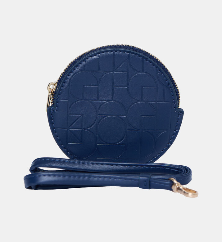 محفظة عملات معدنية بنمط هندسي