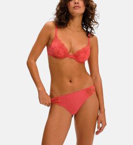 سروال داخلي منخفض الخصر مطرز بتصميم تدريجي