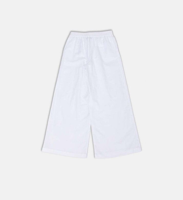 Wide-leg Cropped Trousers