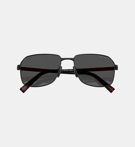 نظارة مربعة بعدسات متدرّجة بخط تصميمي 57