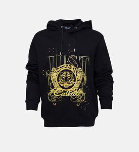 Hooded Brushed Fleece Sweatshirt