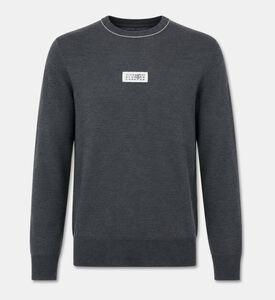 MM6 Wool-blend Crewneck Sweater, Packshot View