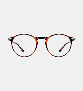 Blue Light Cruz 2-tones Round Glasses